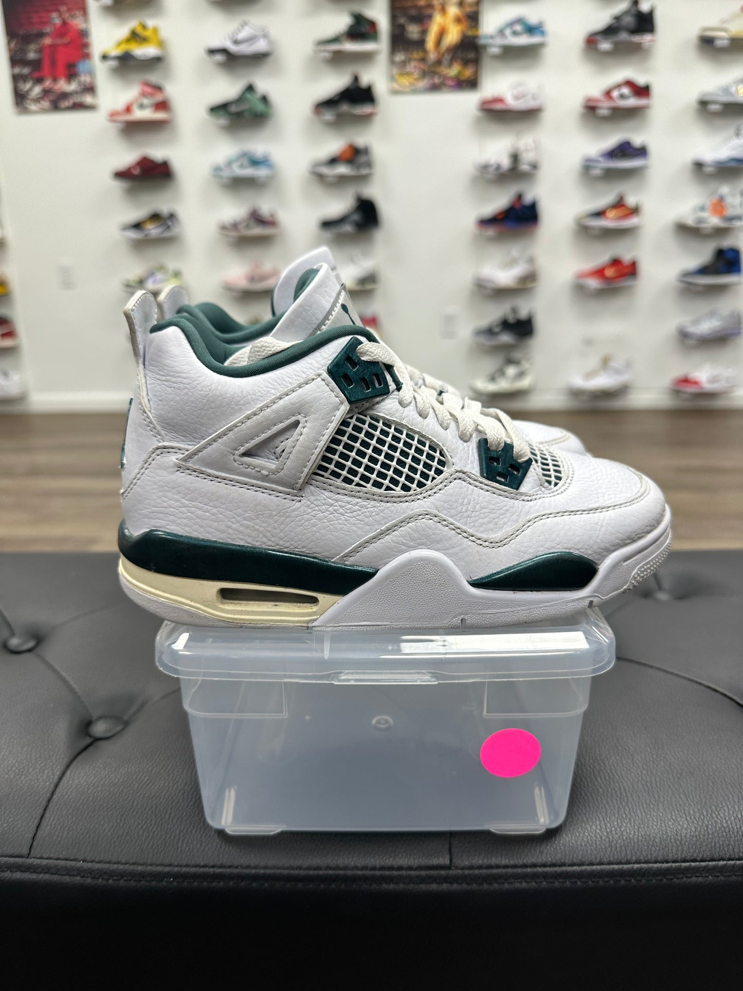 Jordan 4 Retro Oxidized Green (GS)- Youth (U4Y)