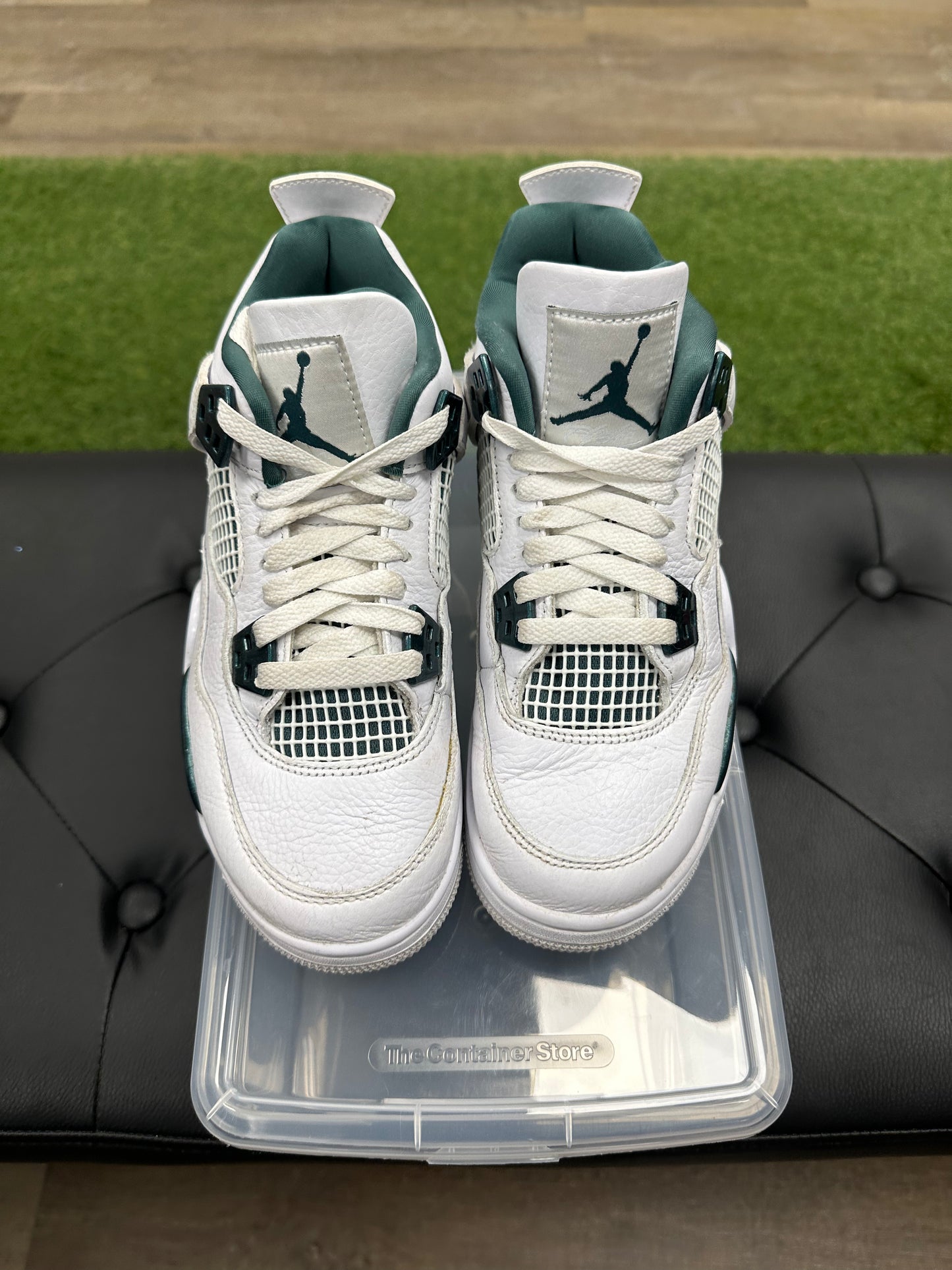 Jordan 4 Retro Oxidized Green (GS)- Youth (U4Y)