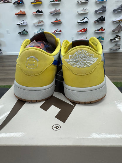 Jordan 1 Retro Low OG SP Travis Scott Canary (Women's) - Size 9M (U)