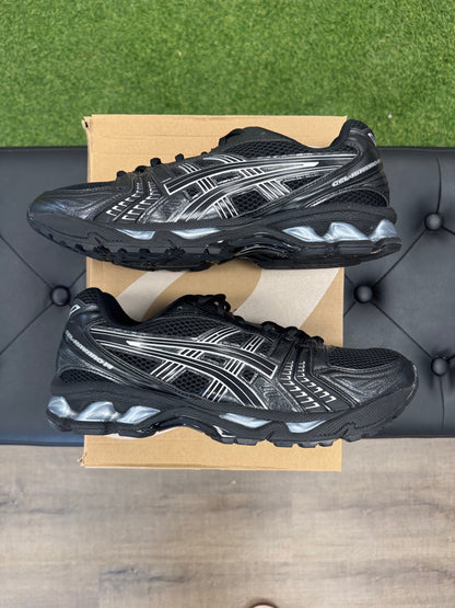 ASICS Gel-Kayano 14 Black Pure Silver - Size 10.5 (U)