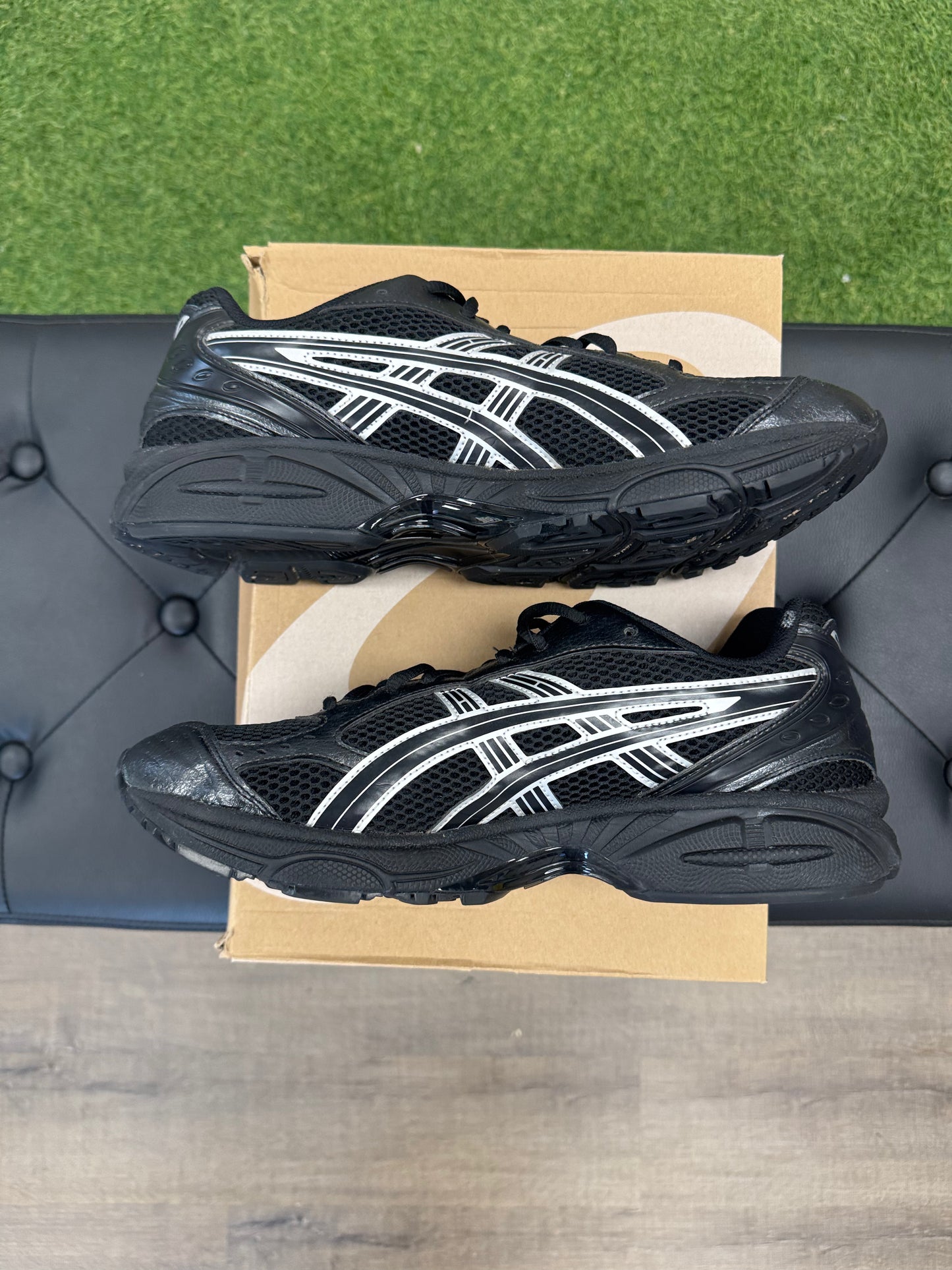 ASICS Gel-Kayano 14 Black Pure Silver - Size 10.5 (U)