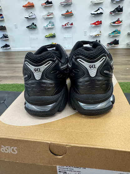 ASICS Gel-Kayano 14 Black Pure Silver - Size 10.5 (U)