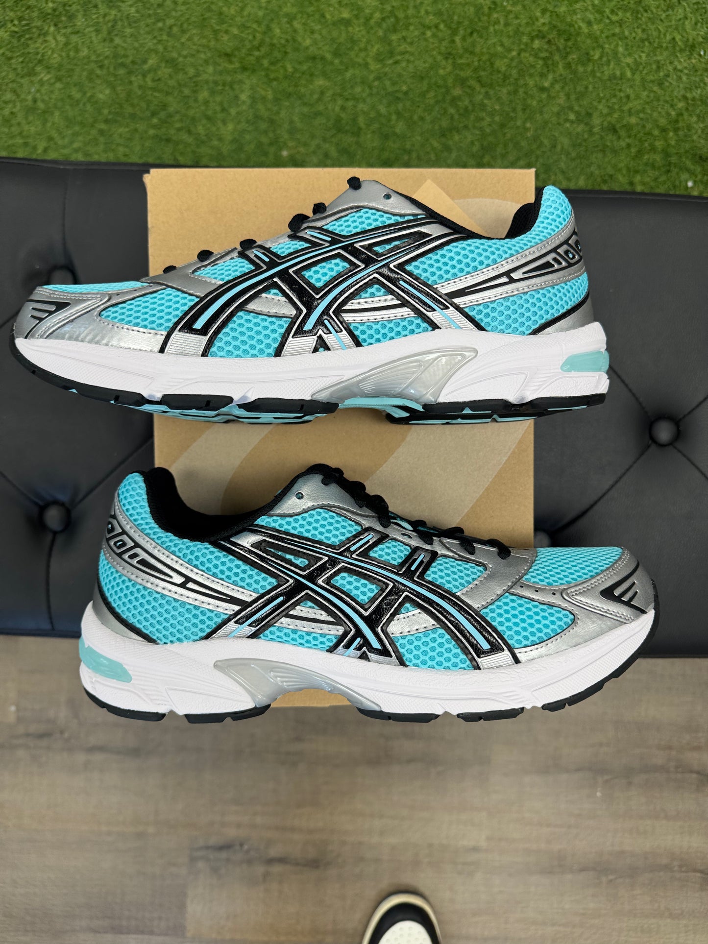 ASICS Gel-1130 Larimar Blue Silver - Size 10