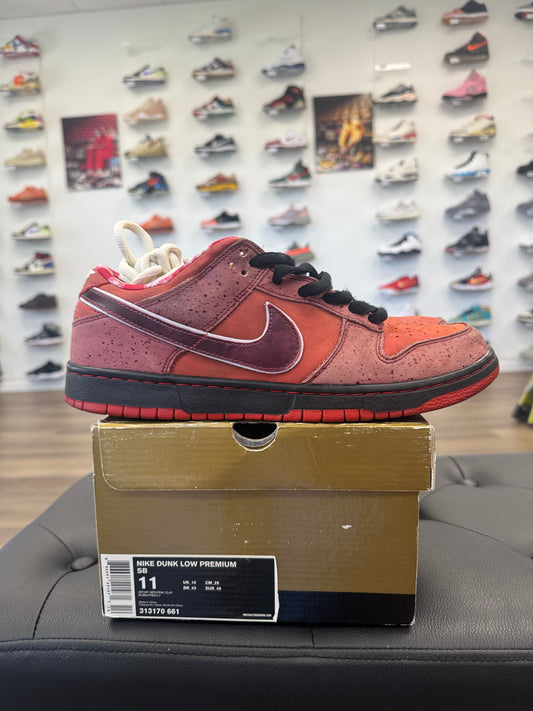 Nike SB Dunk Low Concepts Red Lobster - Size 11 (U)