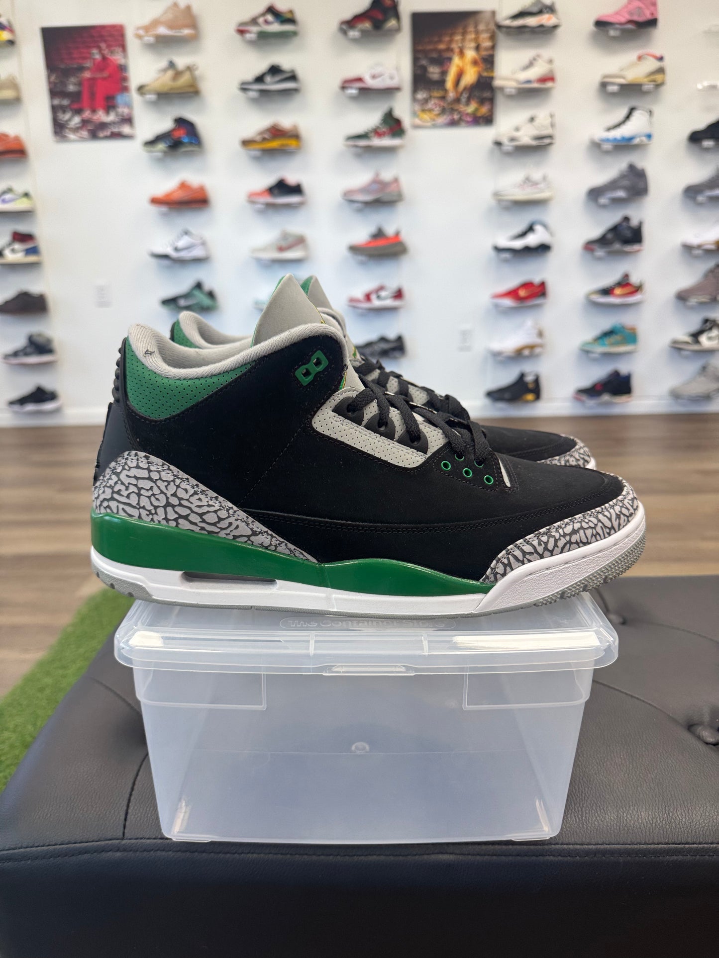 Jordan 3 Retro Pine Green - Size 13 (U)