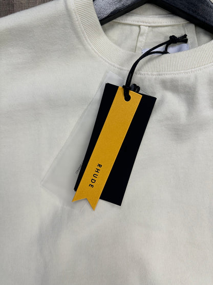 RHUDE Moonlight T-Shirt Cream - Size Small
