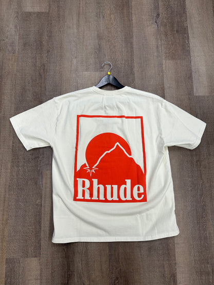 RHUDE Moonlight T-Shirt Cream - Size Small