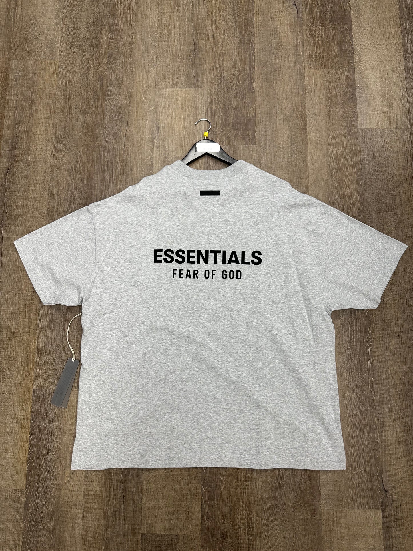 Fear of God Essentials Jersey Crewneck T-Shirt Light Heather Grey - Size Medium