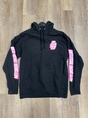 Anti Social Social Club Block Me Hoodie Black - Size Large (U)