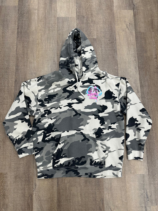 Anti Social Social Club x Good Smile Racing Hatsune Miku Hoodie Camo - Size Large (U)