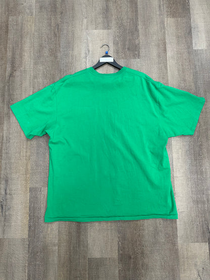 BAPE Layerd College Relaxed Fit Tee Green - Size 2XL (U)