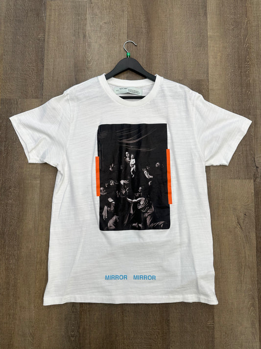 Off-White x MCA Figures of Speech Caravaggio T-Shirt White - Size XL