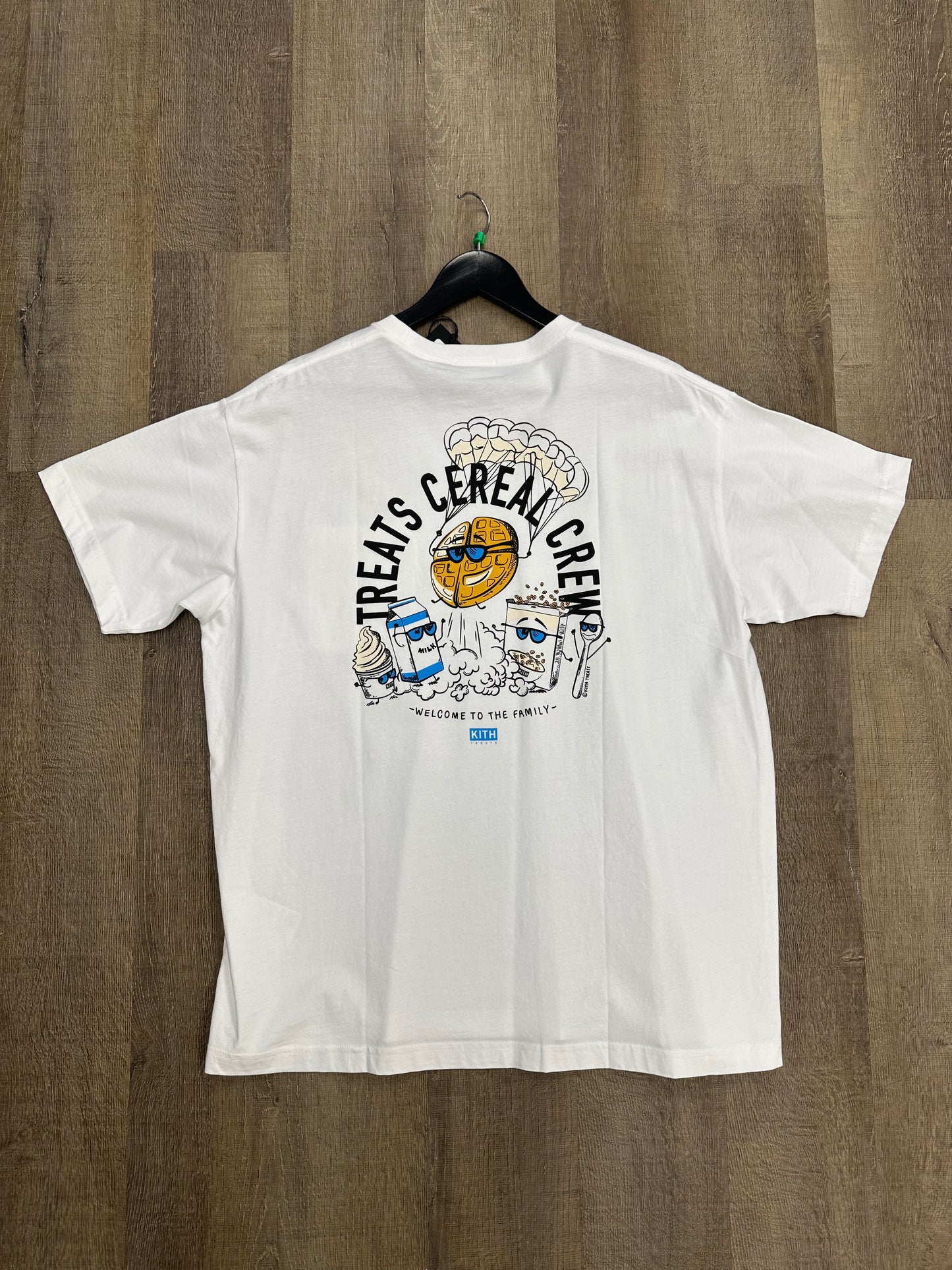 Kith Treats Cereal Crew Pocket Tee White - Size XL