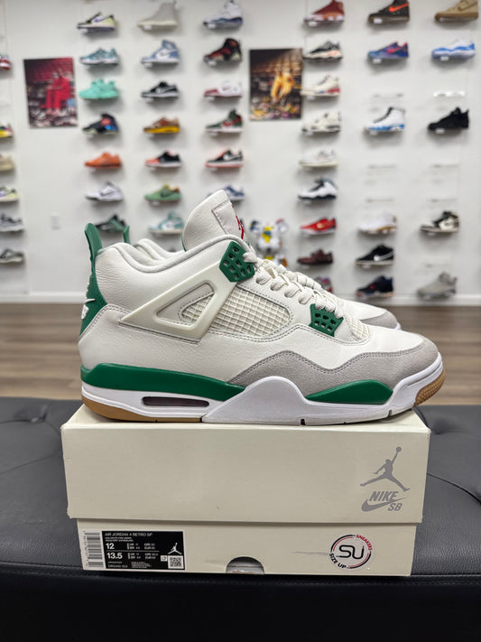 Jordan 4 Retro SB Pine Green - Size 12 (U)