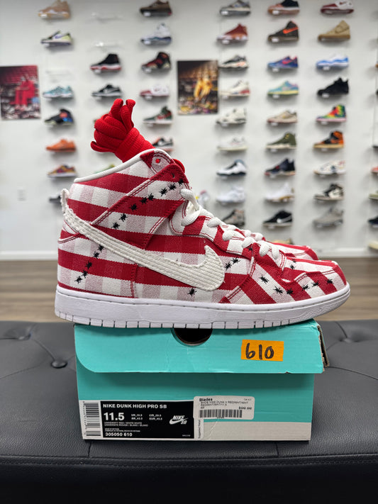 Nike SB Dunk High Picnic - Size 11.5 (U)