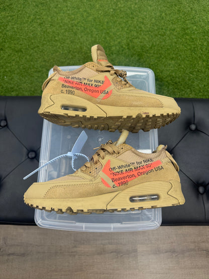 Nike Air Max 90 Off-White Desert Ore - Size 8 (U)