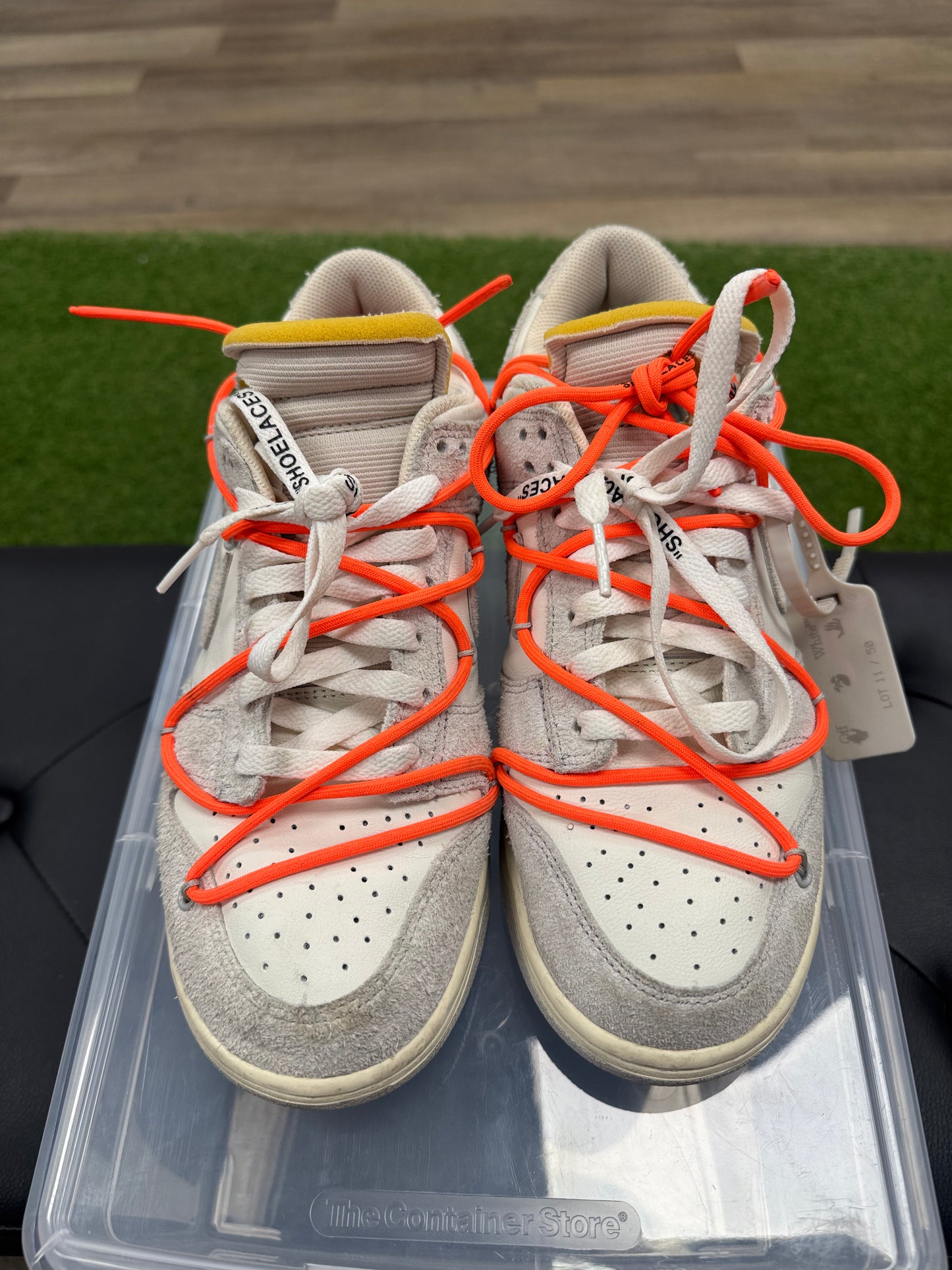 Nike Dunk Low Off-White Lot 11 - Size 9 (U)