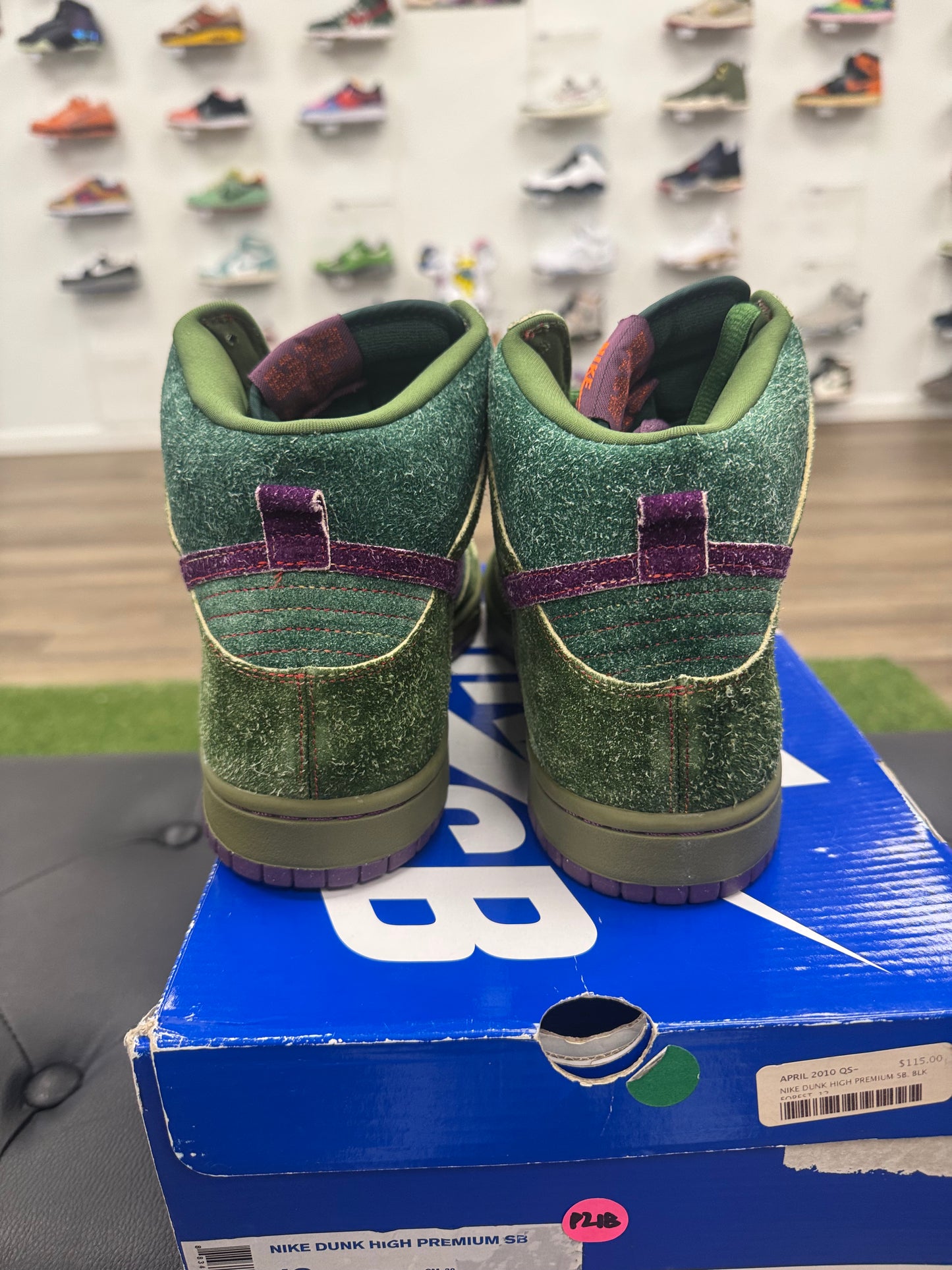 Nike SB Dunk High Skunk 420 - Size 12