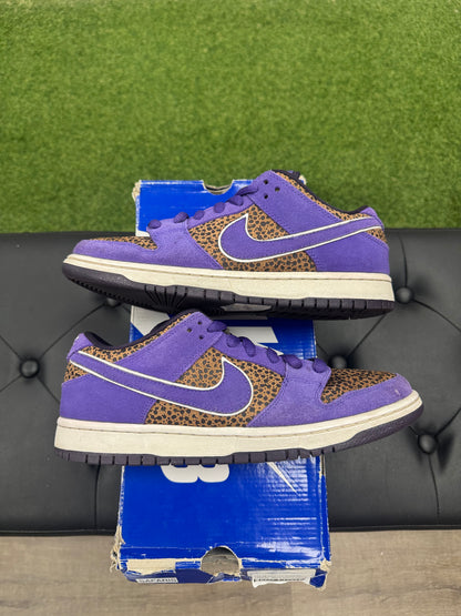 Nike SB Dunk Low Purple Safari - Size 9 (U)
