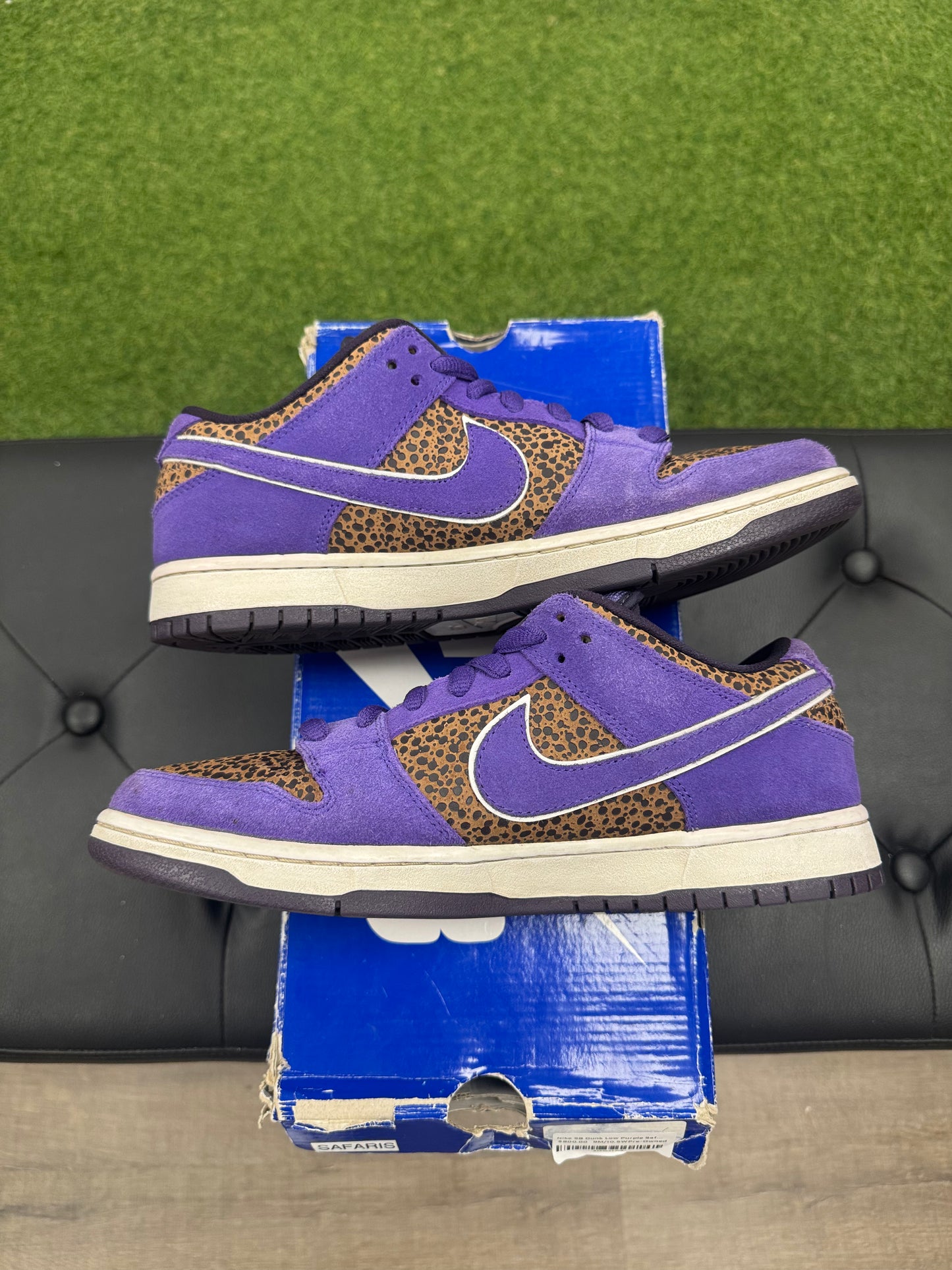 Nike SB Dunk Low Purple Safari - Size 9 (U)