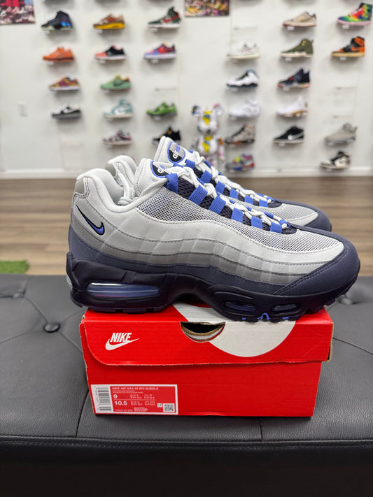 Nike Air Max 95 OG Big Bubble Photon Dust Purple Dynasty - Size 9