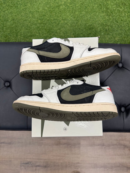 Jordan 1 Retro Low OG SP Travis Scott Olive (Women's) - Size 8.5W (U)