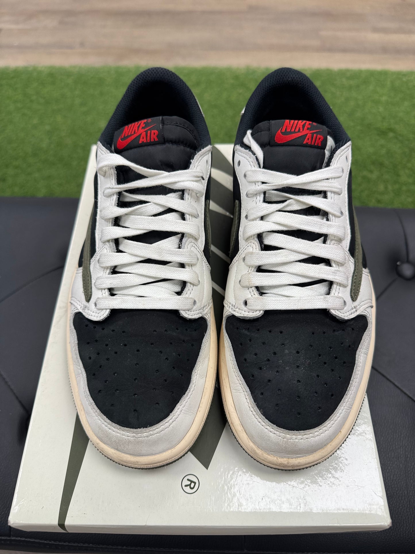 Jordan 1 Retro Low OG SP Travis Scott Olive (Women's) - Size 8.5W (U)