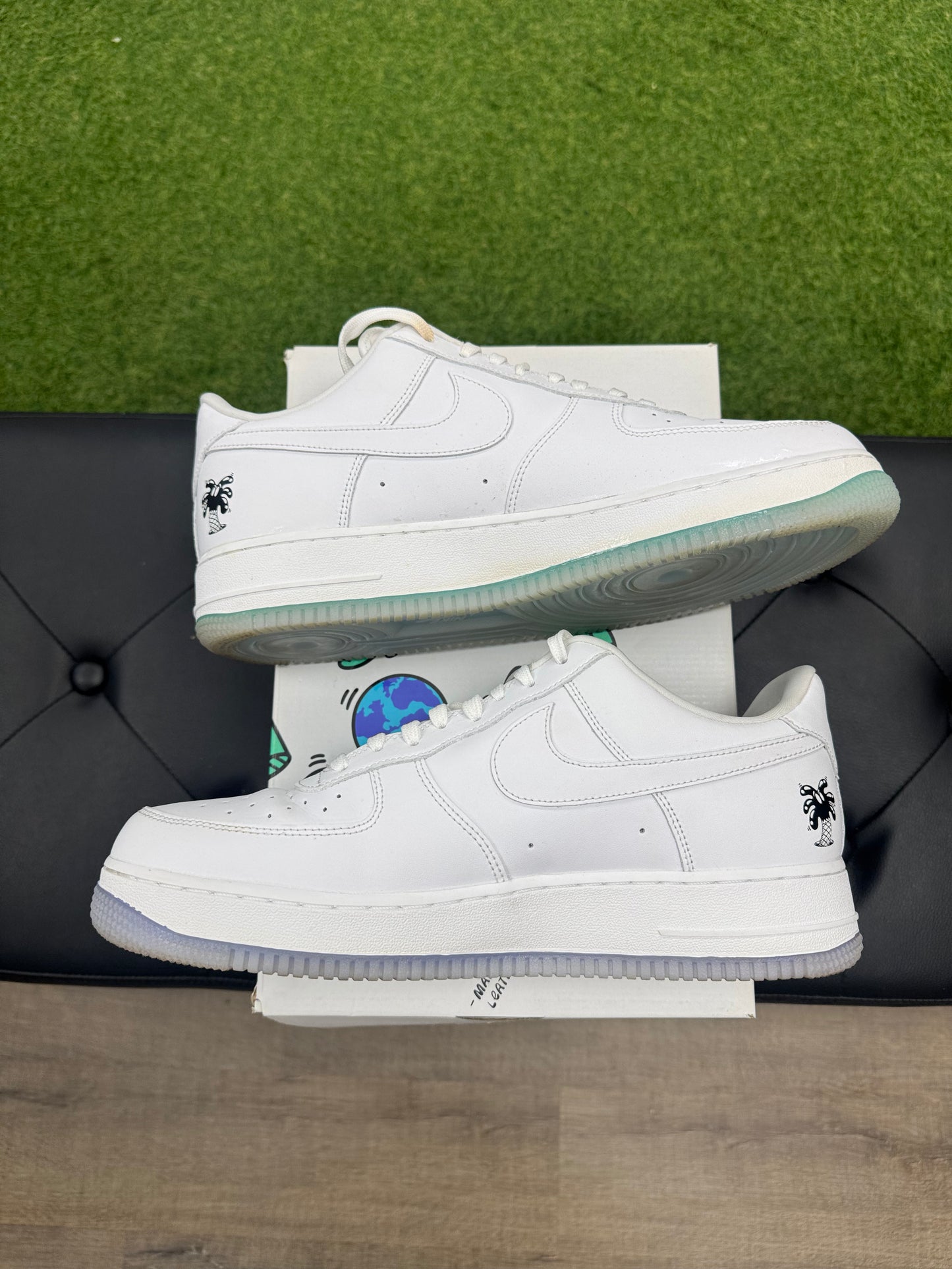Nike Air Force 1 Flyleather Steve Harrington Earth Day (2019) - Size 11.5 (U)