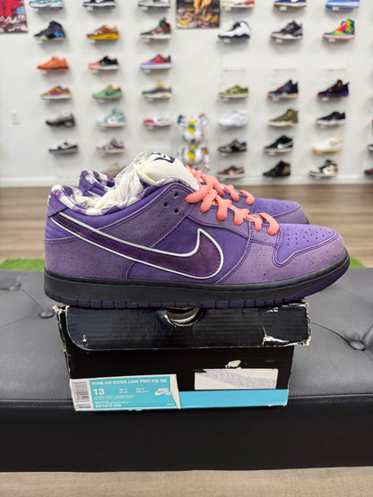 Nike SB Dunk Low Concepts Purple Lobster - Size 13 (U)