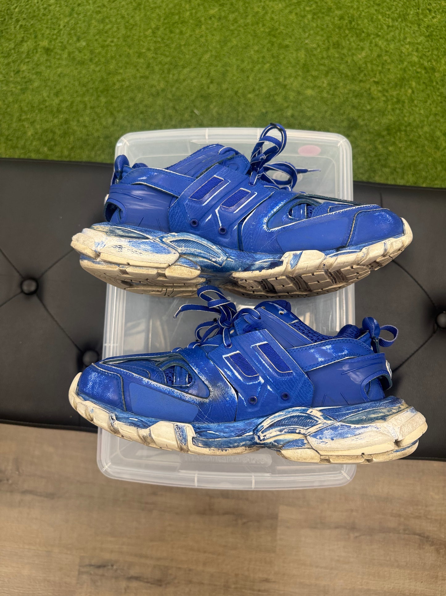 Balenciaga Track Sneaker Faded Blue (Women's) - Size 9 (U)