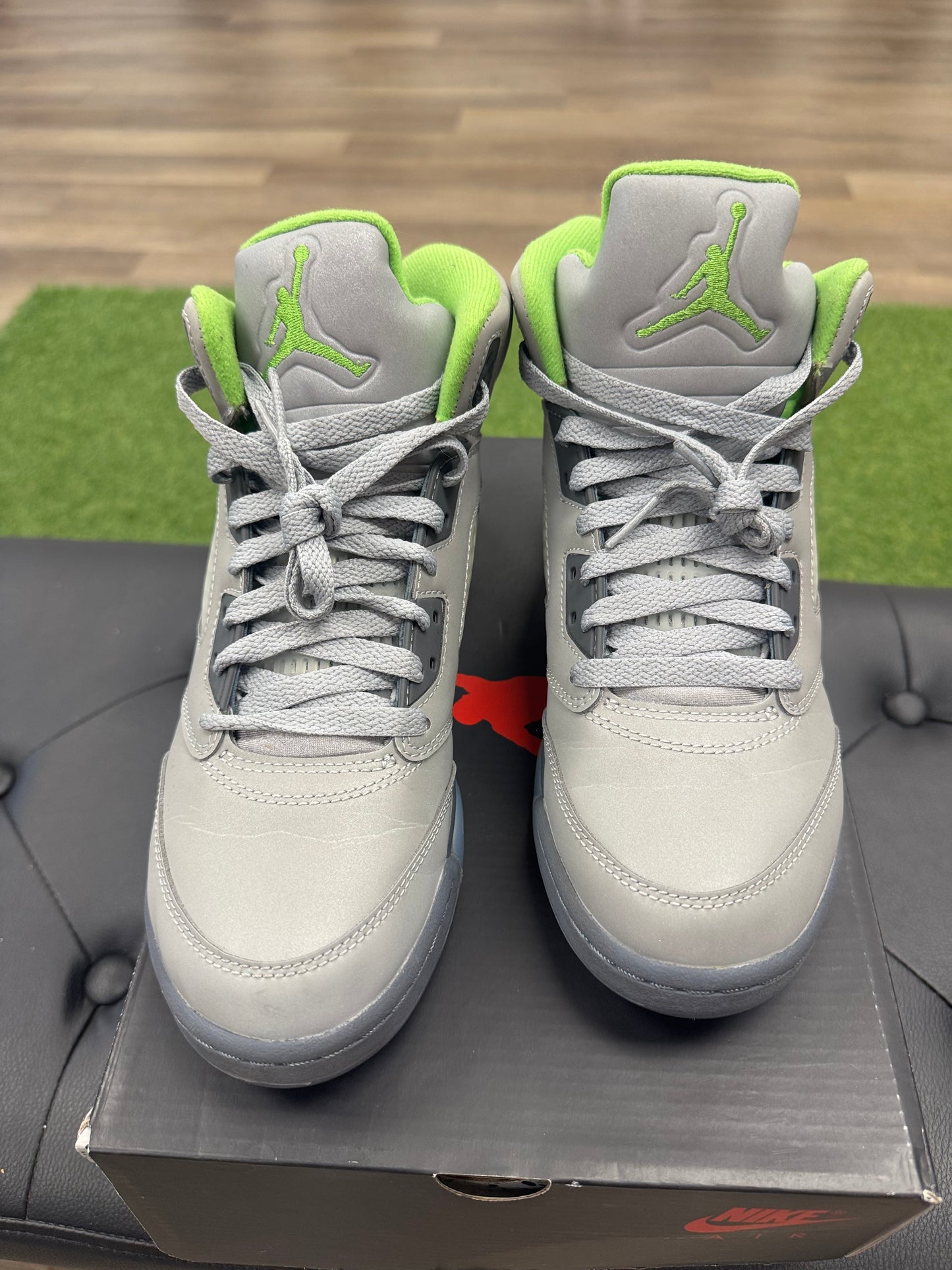 Jordan 5 Retro Green Bean (2022) (GS) - Size 7Y (U)