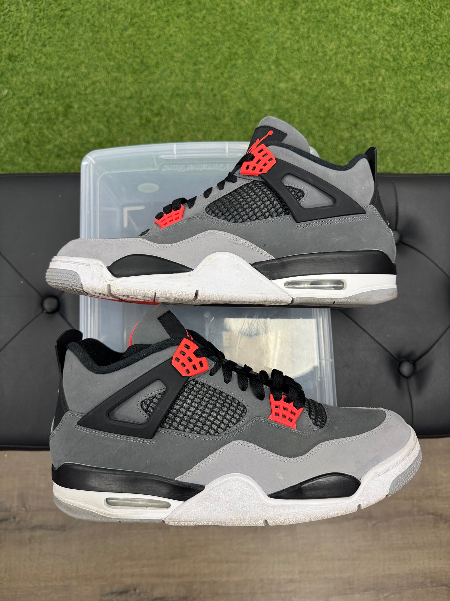 Jordan 4 Retro Infrared - Size 12 (U)