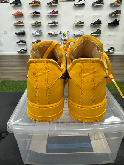 Nike Air Force 1 Low Off-White ICA University Gold - Size 12 (U)