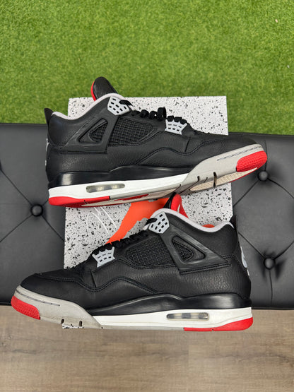 Jordan 4 Retro Bred Reimagined - Size 10.5 (U)