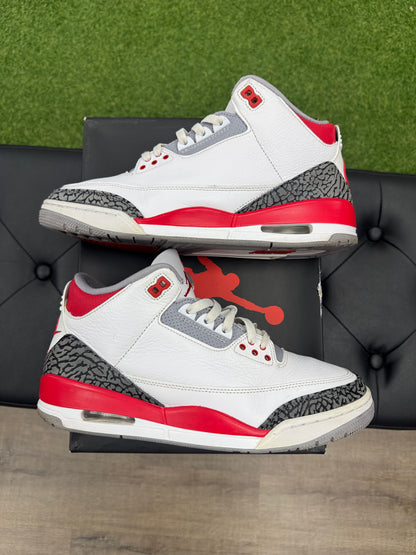Jordan 3 Retro Fire Red (2022) - Size 10.5 (U)