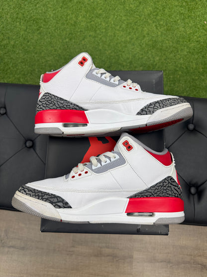 Jordan 3 Retro Fire Red (2022) - Size 10.5 (U)