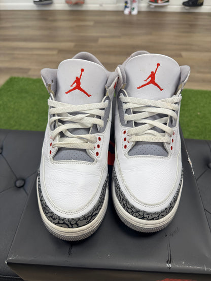 Jordan 3 Retro Fire Red (2022) - Size 10.5 (U)
