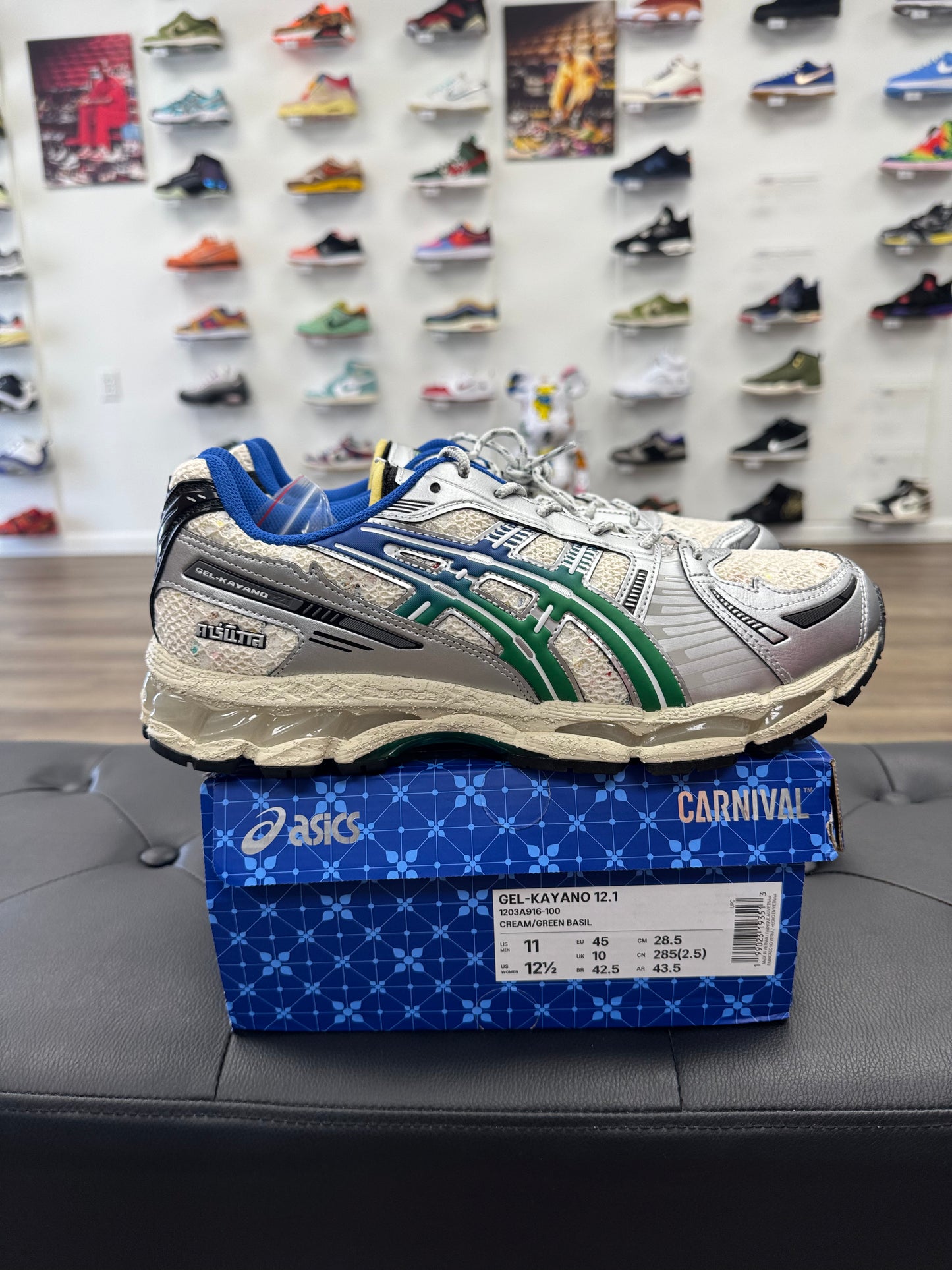 ASICS Gel-Kayano 12.1 CARNIVAL Hidden Layers of Phra Nakhon - Size 11