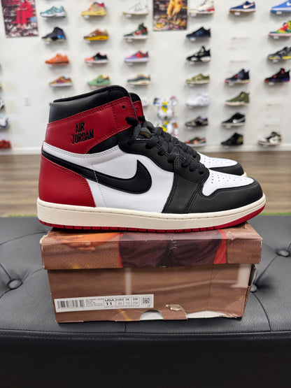 Jordan 1 Retro High OG Black Toe Reimagined - Size 11 (U)