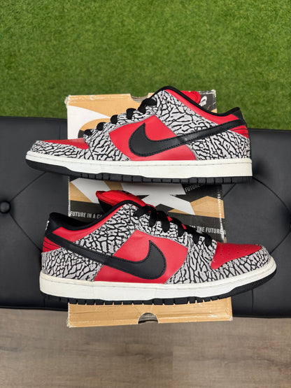 Nike SB Dunk Low Supreme Red Cement (2012) - Size 10 (U)