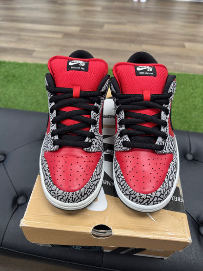 Nike SB Dunk Low Supreme Red Cement (2012) - Size 10 (U)