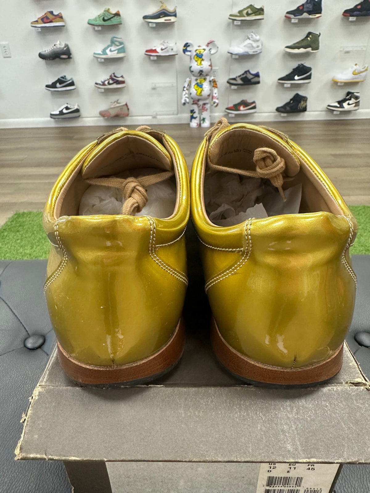 Bally Scotty Rubber Sandal Gold Black