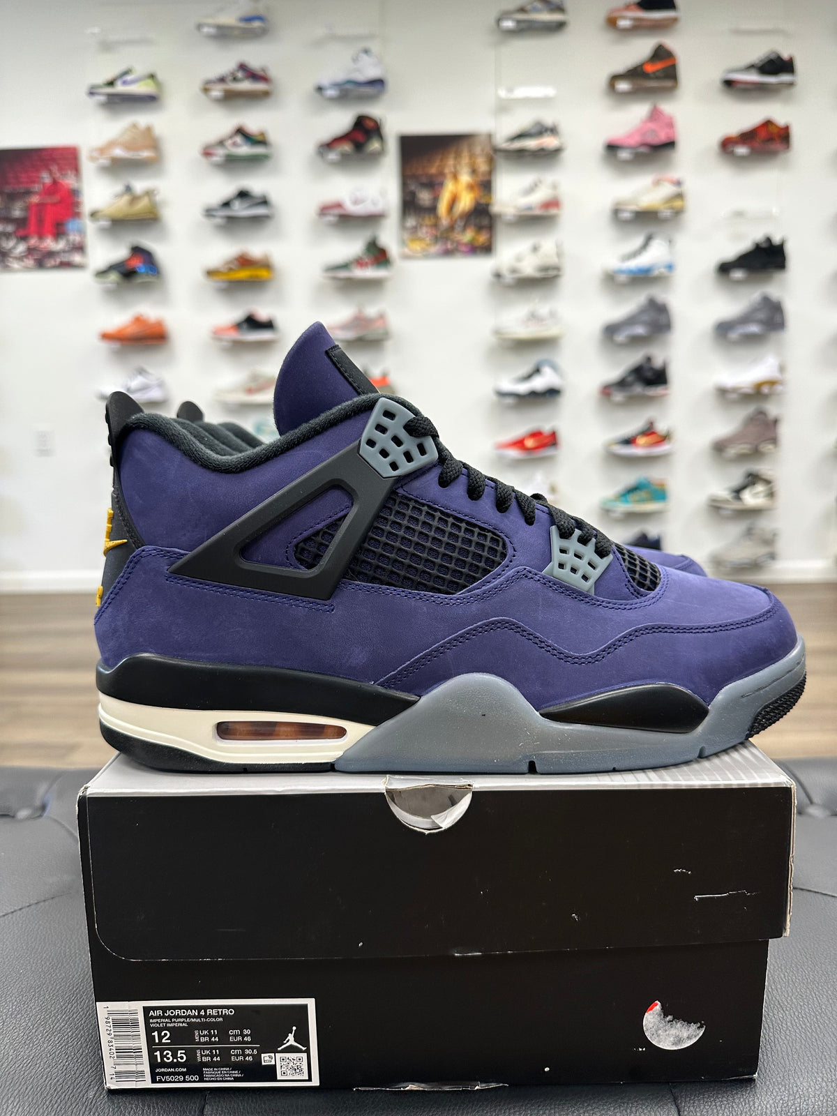 Jordan 4 Retro Lakers