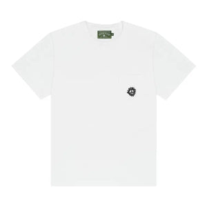 Denim Tears Peace Wreath Pocket Tee White