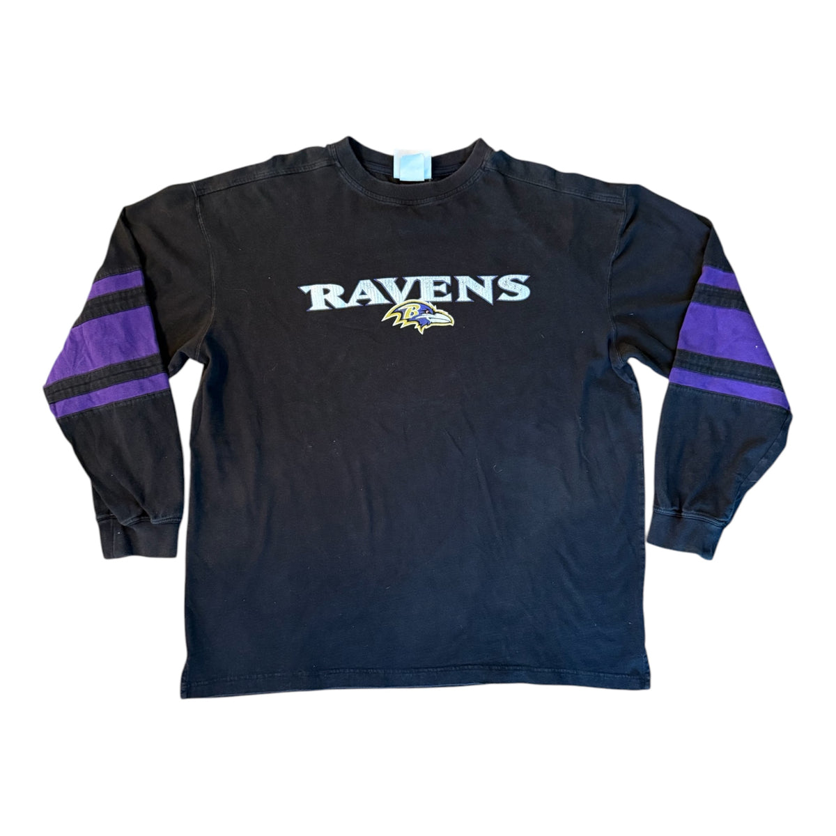 Vintage Reebok Baltimore Ravens long sleeve Black Purple