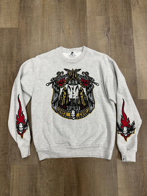 Warren Lotas Castle Crest Crew Neck