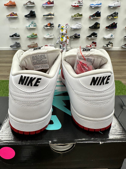 Nike SB Dunk Low Supreme Jewel Swoosh Red
