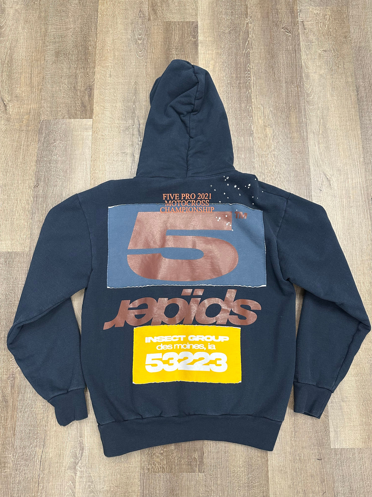 Sp5der Adult Sweatshirt Navy