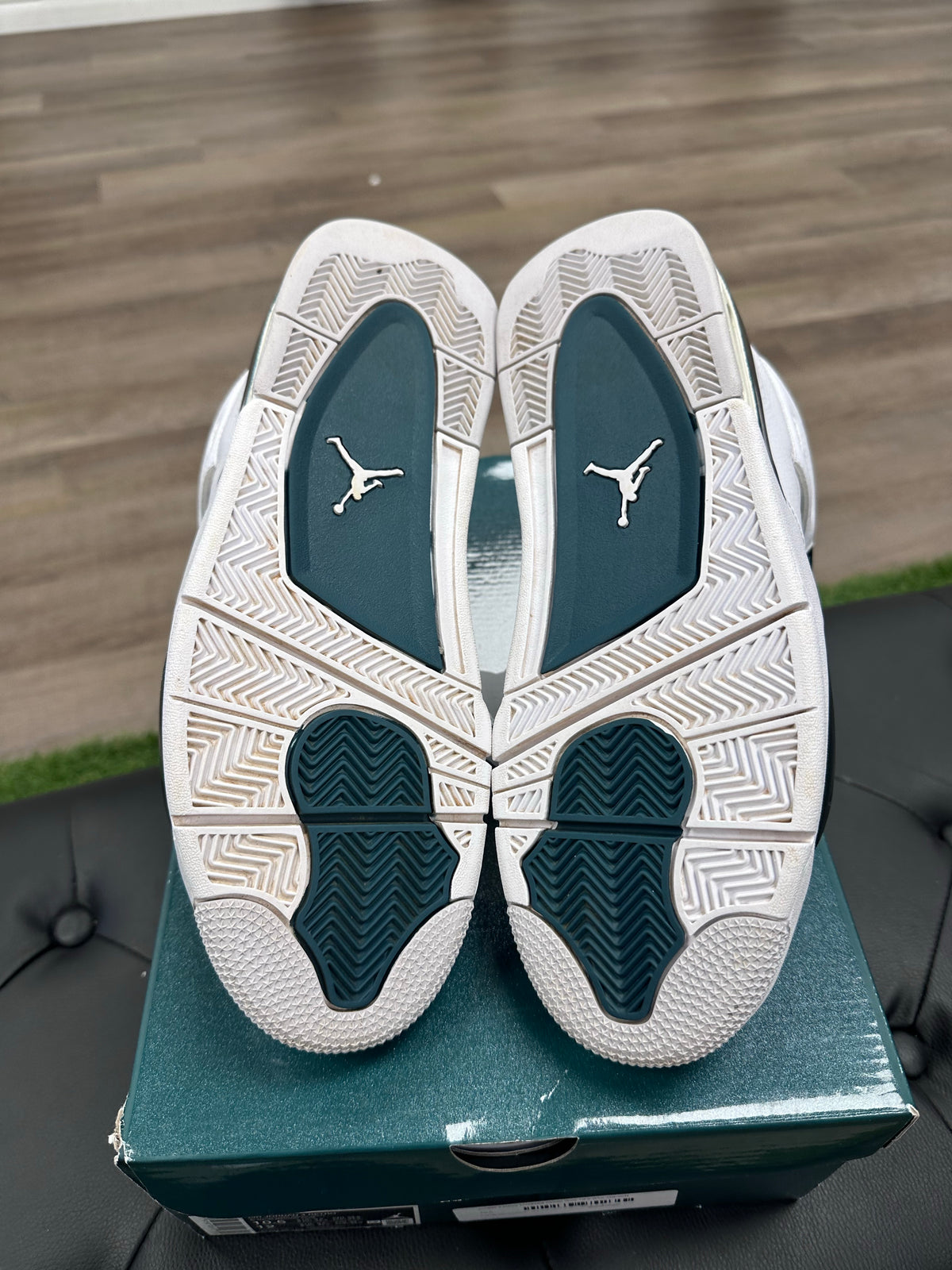 Jordan 4 Retro Oxidized Green