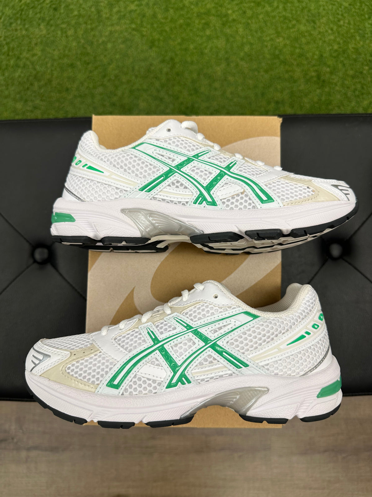 ASICS Gel-1130 White Malachite Green (Women's)